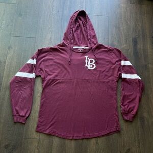 Long Beach State University Hooded Long Sleeve Shirt